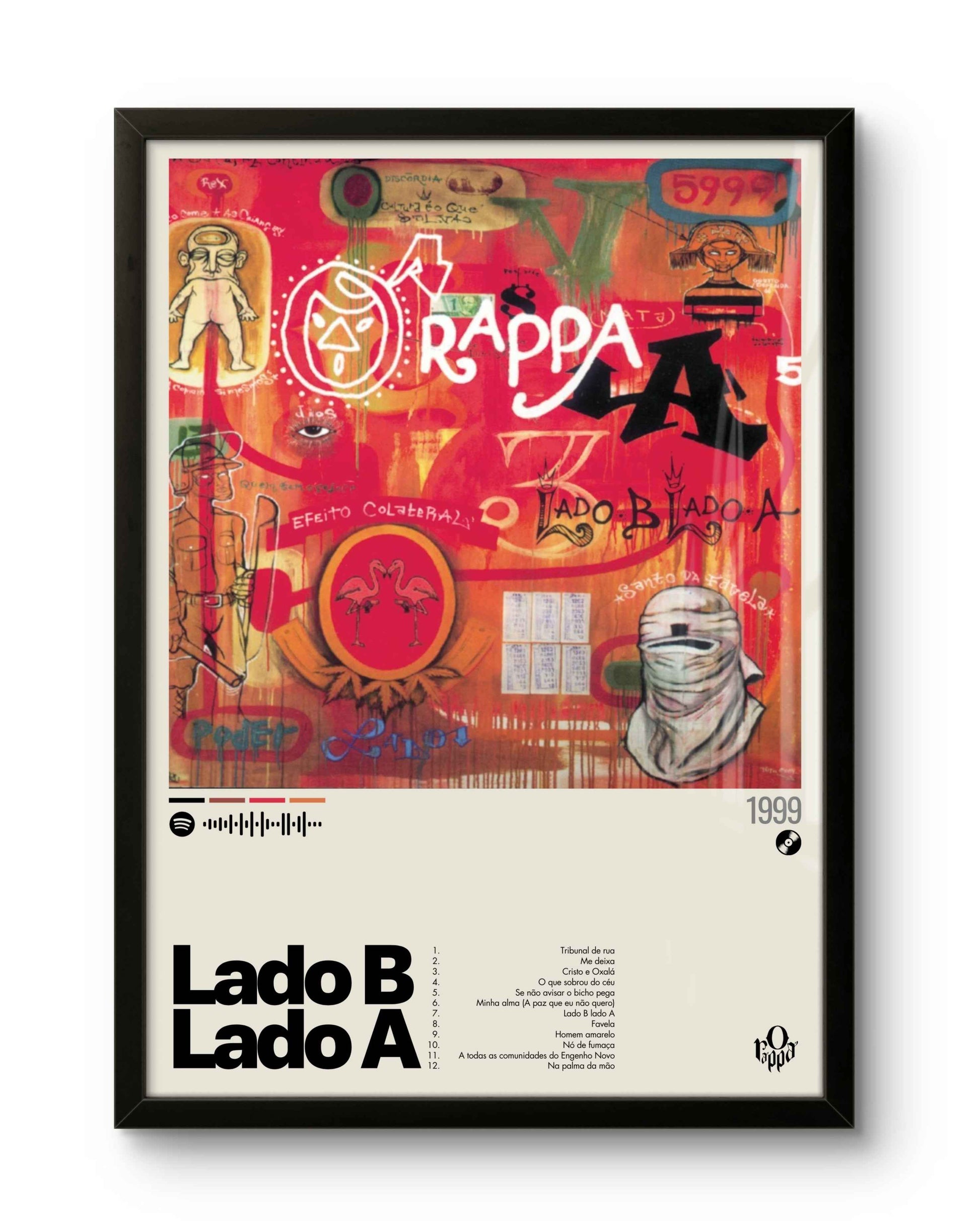 Quadro: Lado B Lado A (1999) por O Rappa