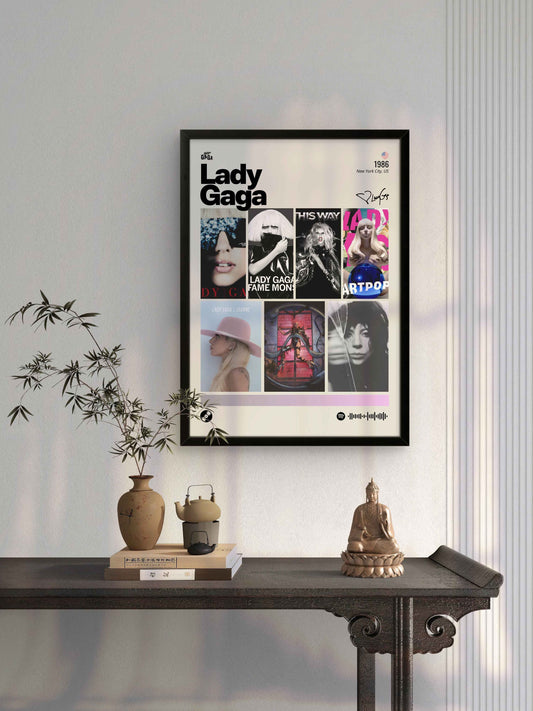 Quadro: Lady Gaga / Discografia (1986)