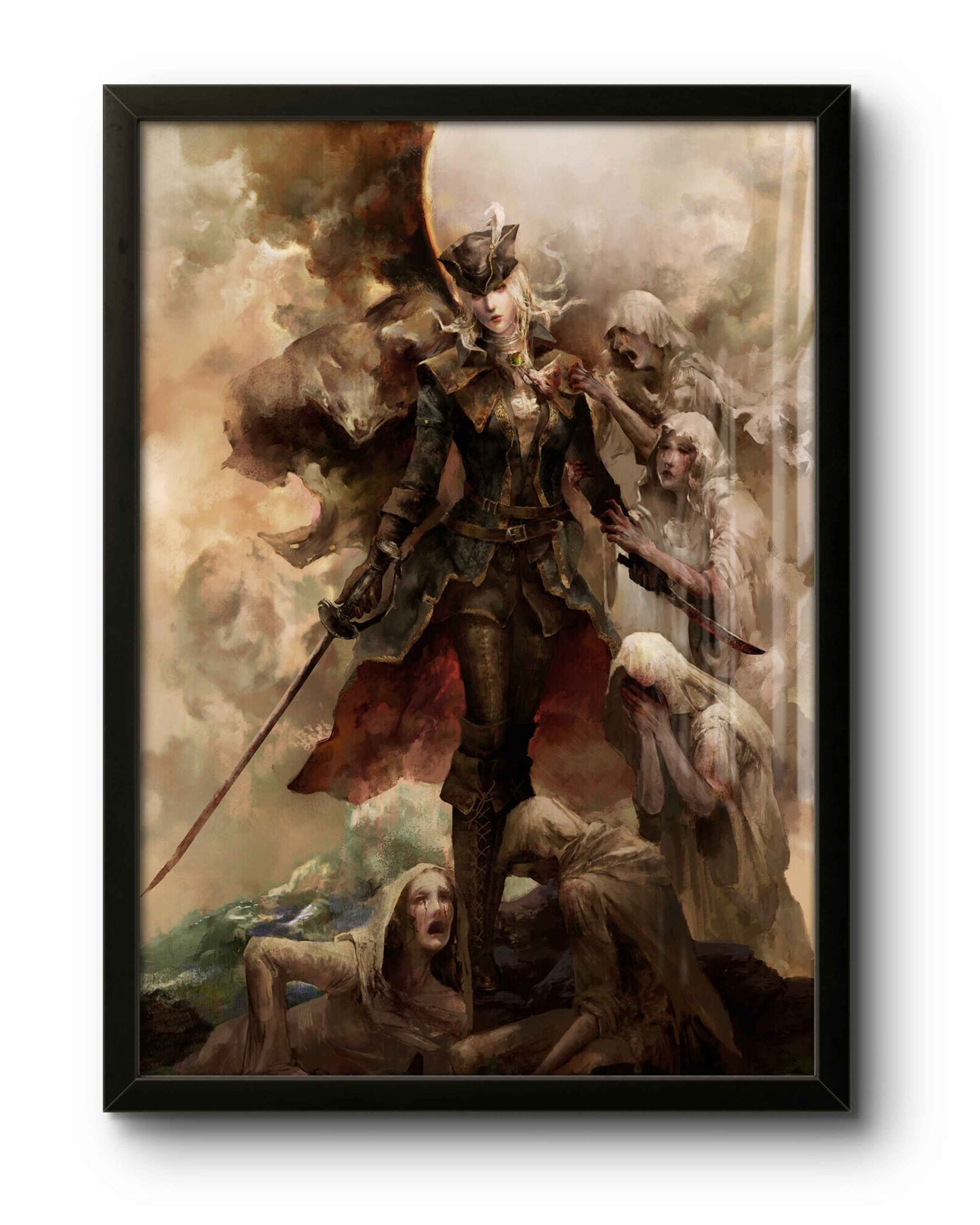 Quadro: Lady Maria of the Astral Clocktower / Full Canvas (Dark Souls)