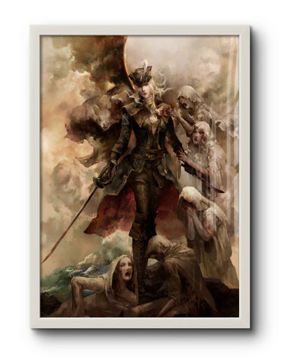Quadro: Lady Maria of the Astral Clocktower / Full Canvas (Dark Souls)