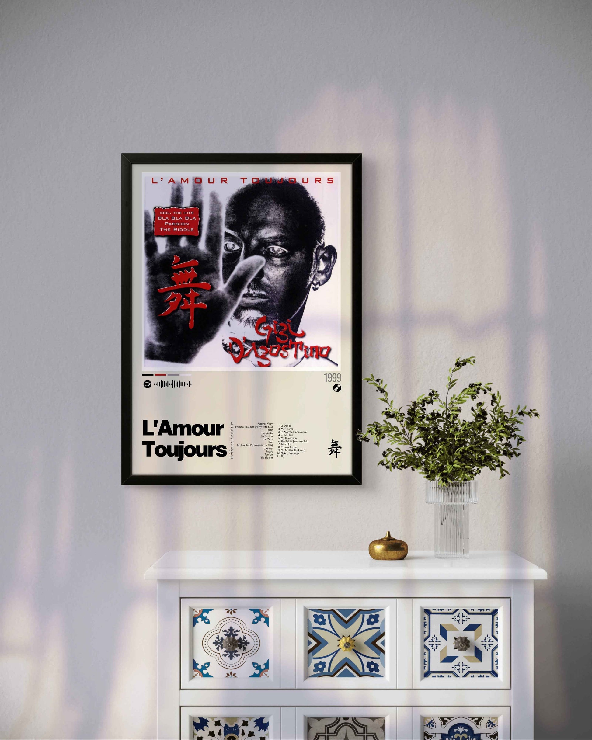 Quadro: L'Amour Toujours (1999) by Gigi D'Agostino