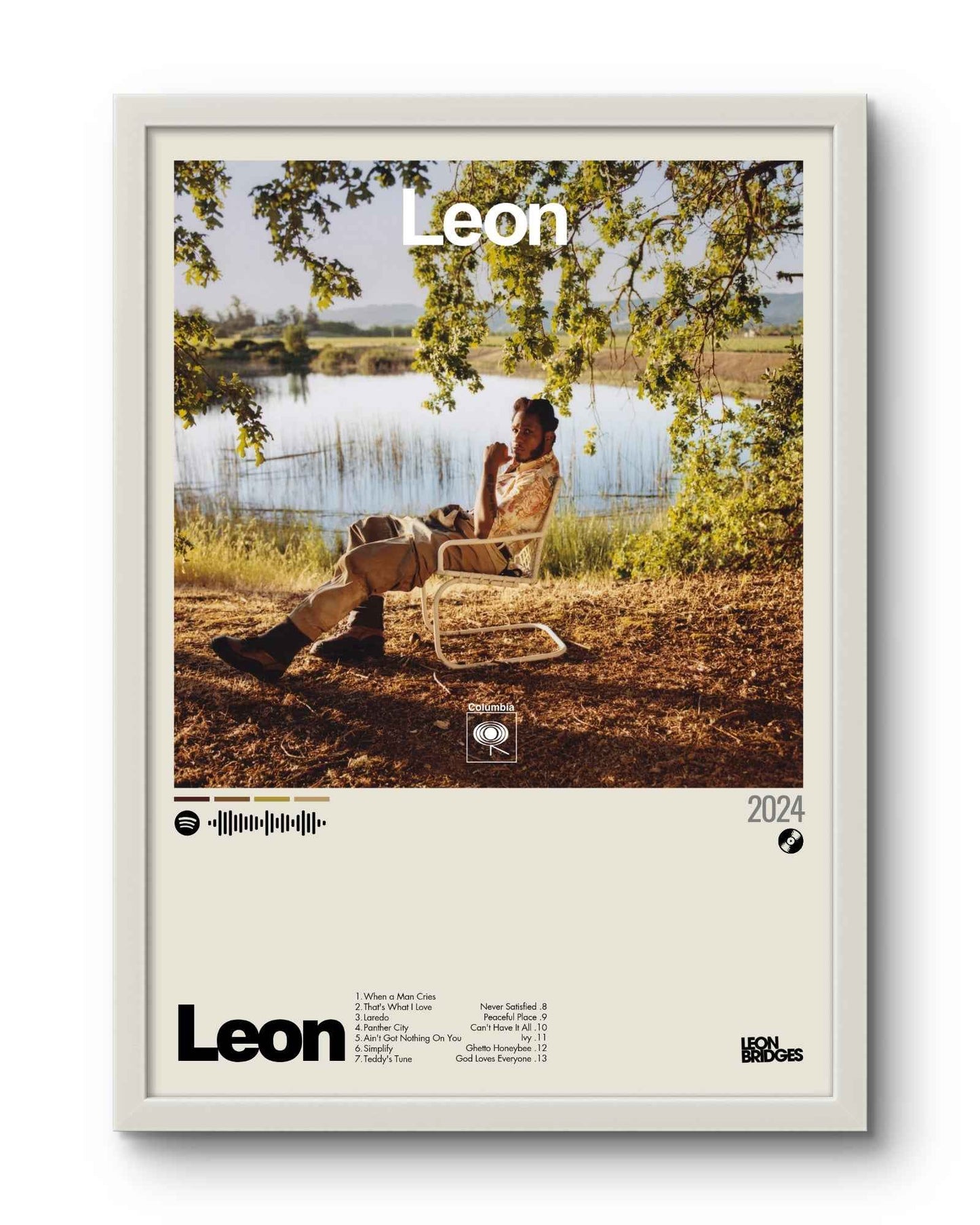 Quadro: Leon (2024) by Leon Bridges - Quadraê