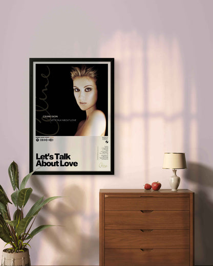 Quadro: Let's Talk About Love (1997) by Celine Dion