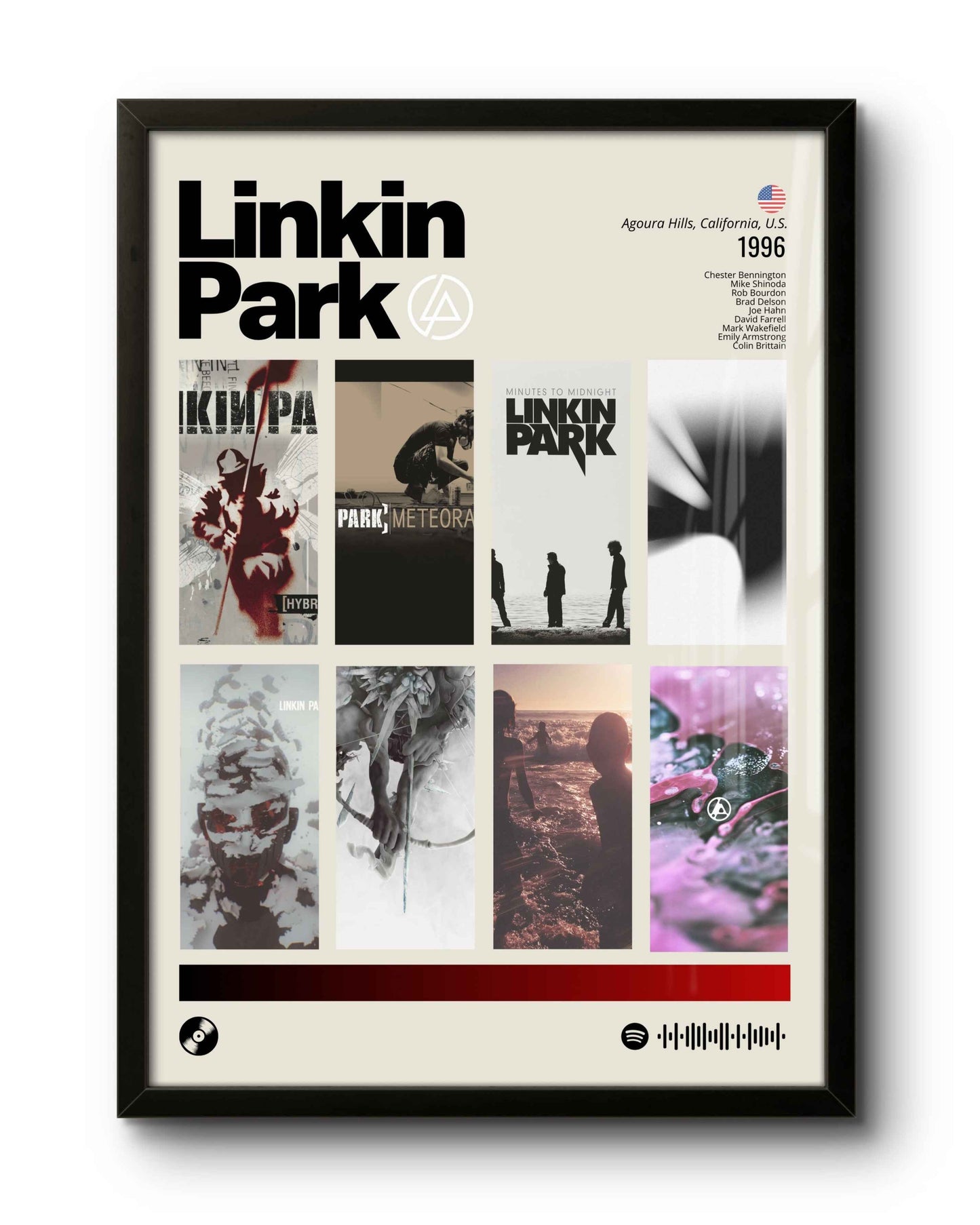 Quadro: Linkin Park / Discografia (1996)