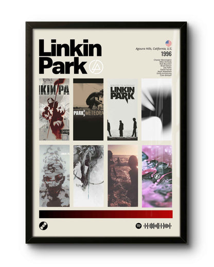 Quadro: Linkin Park / Discografia (1996)