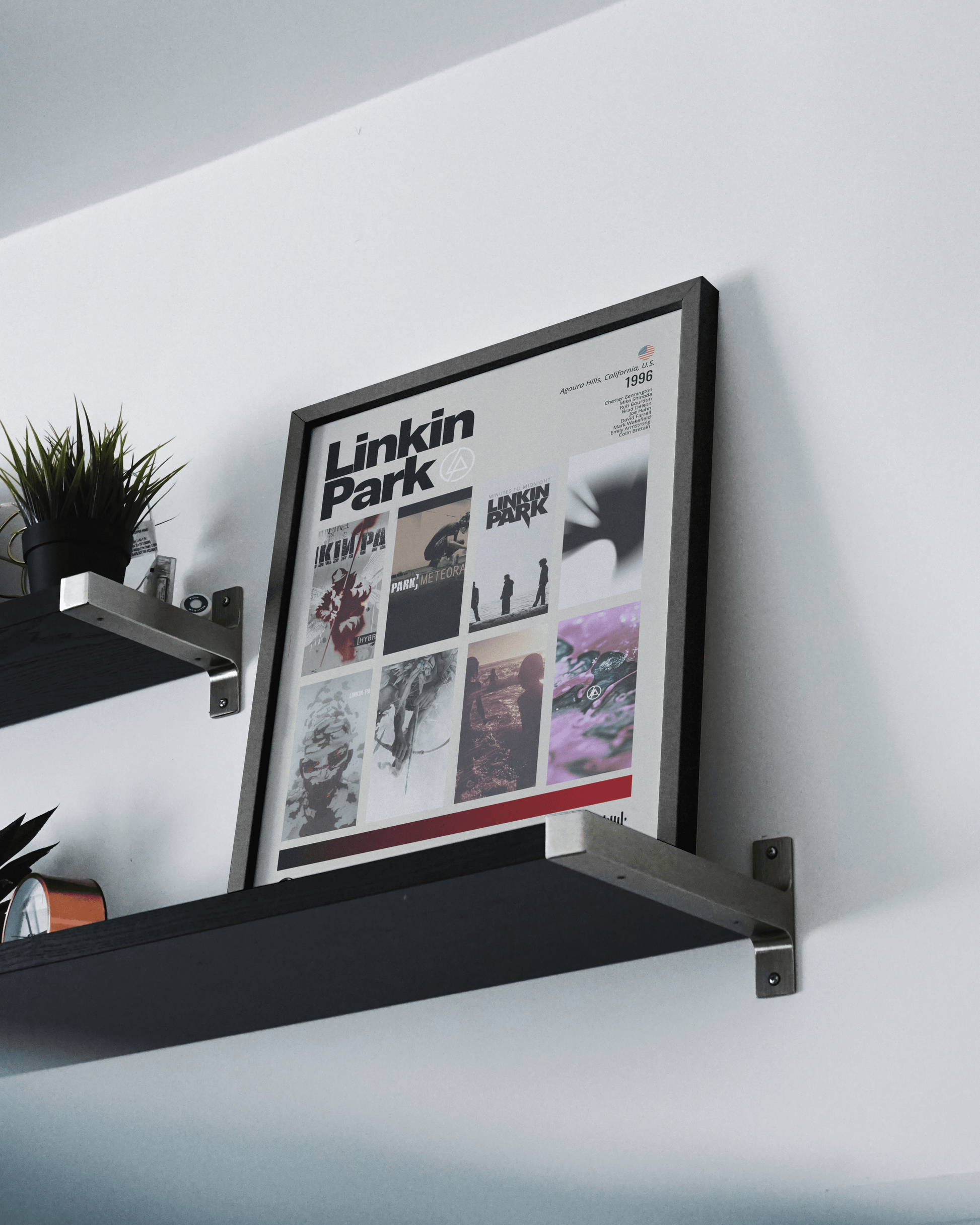 Quadro: Linkin Park / Discografia (1996) - Quadraê