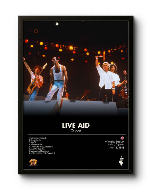 Quadro: Live Aid / Queen (1985)