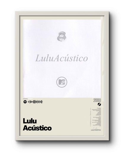 Quadro: Lulu Acústico (2000) por Lulu Santos - Quadraê