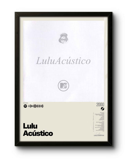 Quadro: Lulu Acústico (2000) por Lulu Santos - Quadraê