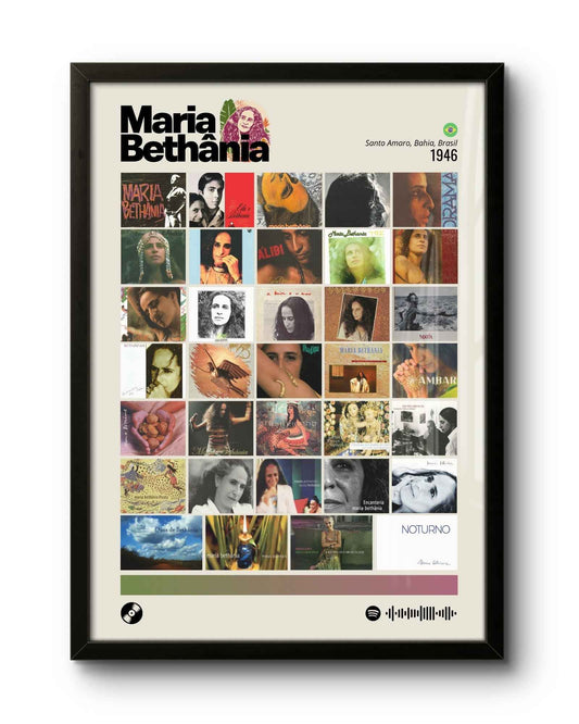 Quadro: Maria Bethânia / Discografia (1946)