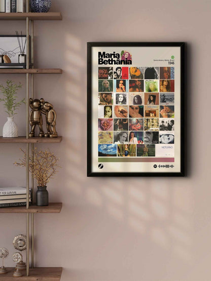 Quadro: Maria Bethânia / Discografia (1946)