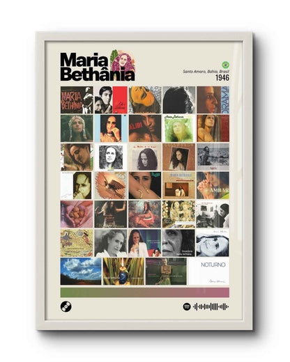 Quadro: Maria Bethânia / Discografia (1946)