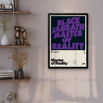 Quadro: Master of Reality (1971) by Black Sabbath - Quadraê