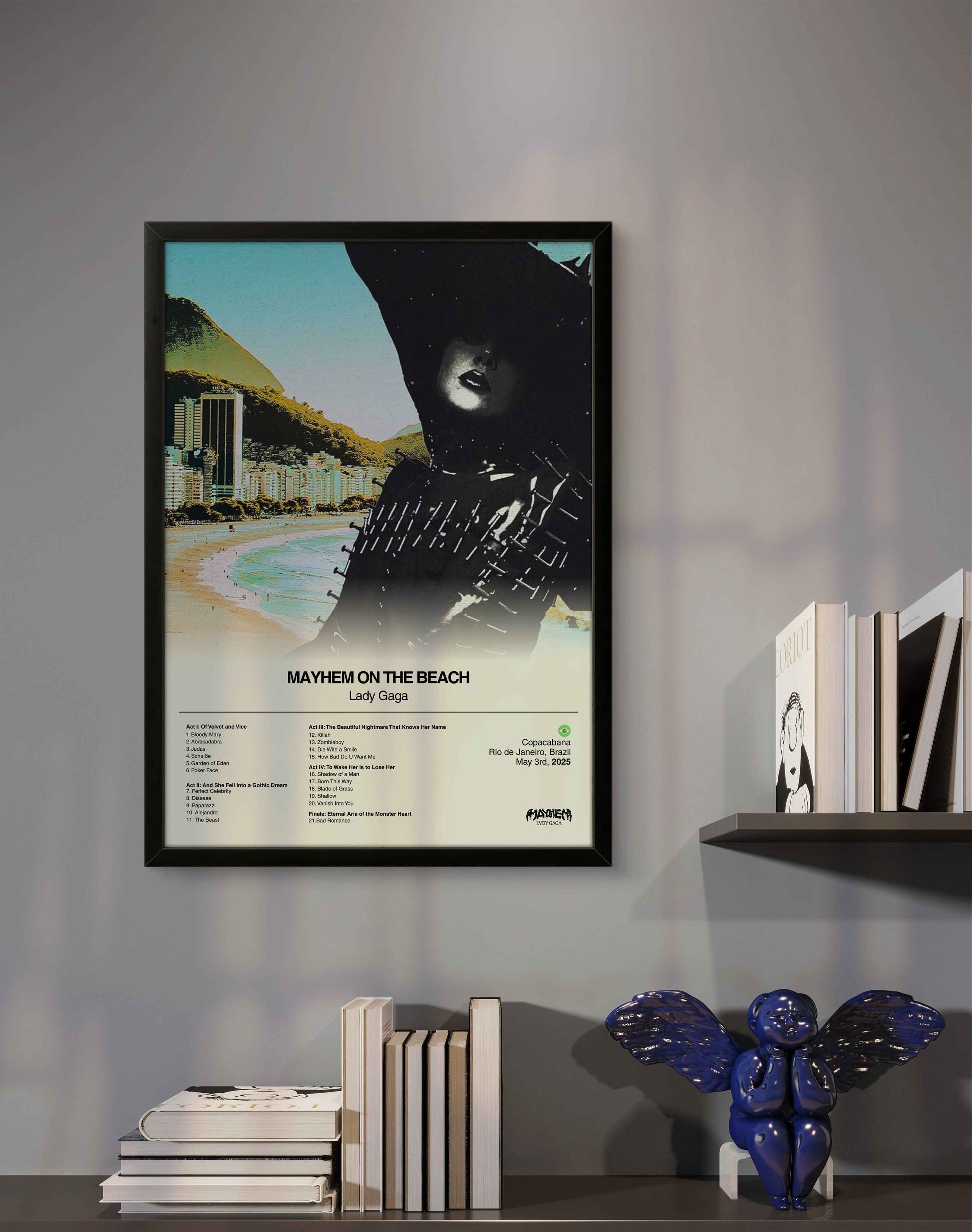 Quadro: Mayhem on the Beach / Lady Gaga (2025)
