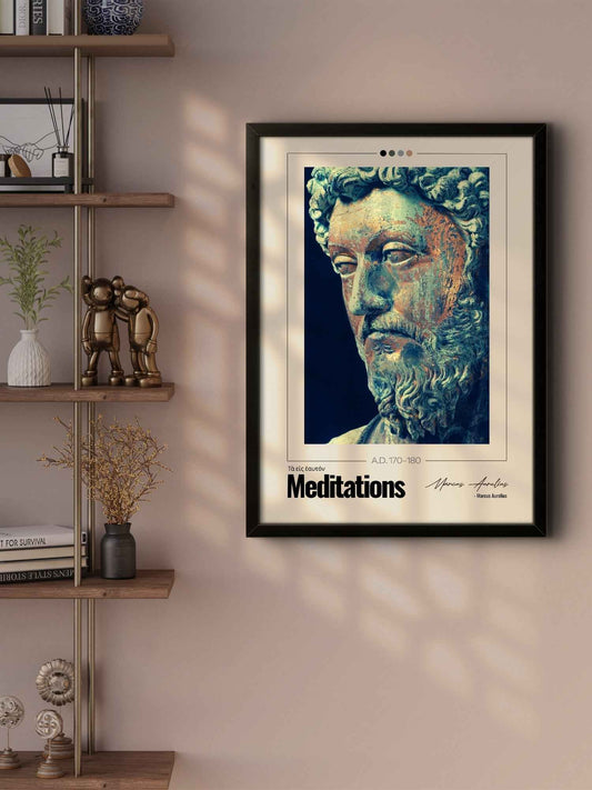 Quadro: Meditações (170-180 d.C.) by Marco Aurélio