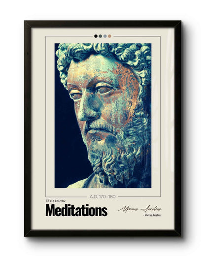 Quadro: Meditações (170-180 d.C.) by Marco Aurélio