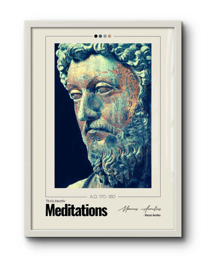 Quadro: Meditações (170-180 d.C.) by Marco Aurélio