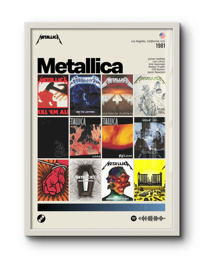 Quadro: Metallica / Discografia (1981)