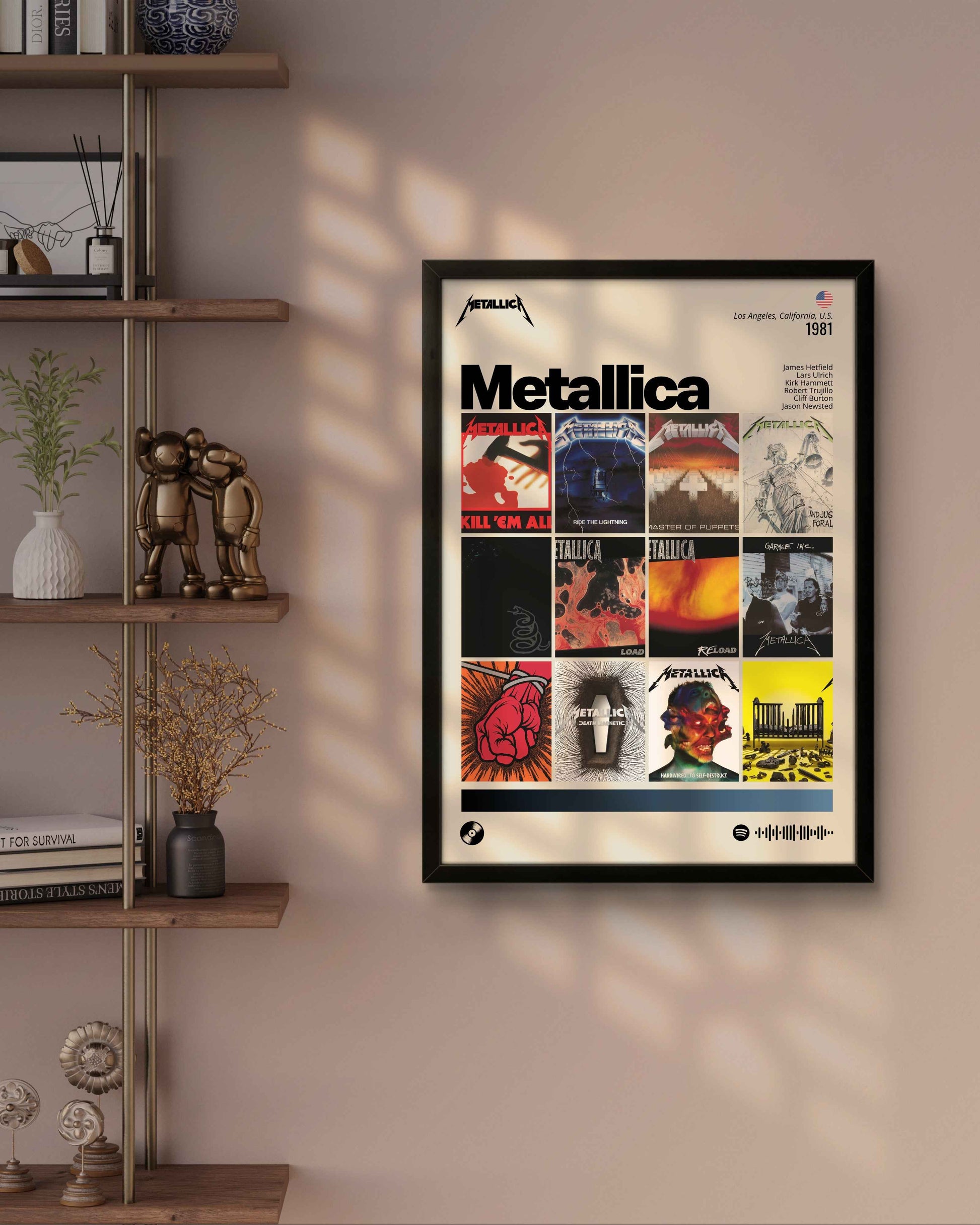 Quadro: Metallica / Discografia (1981)