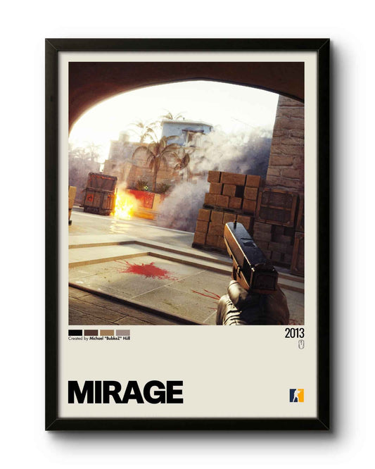 Quadro: Mirage (Counter - Strike) - Quadraê