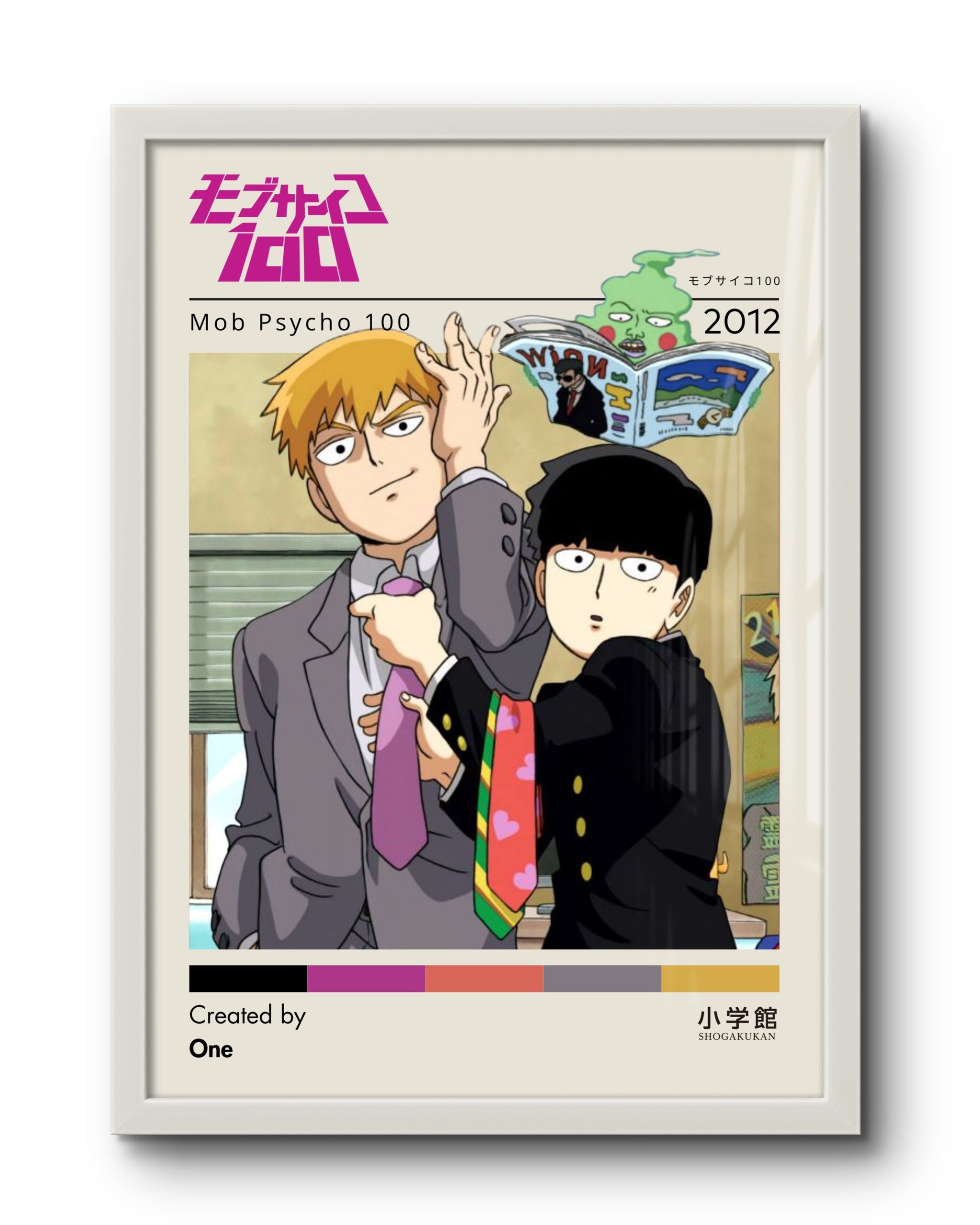 Quadro: Mob Psycho 100 (2012) - Quadraê