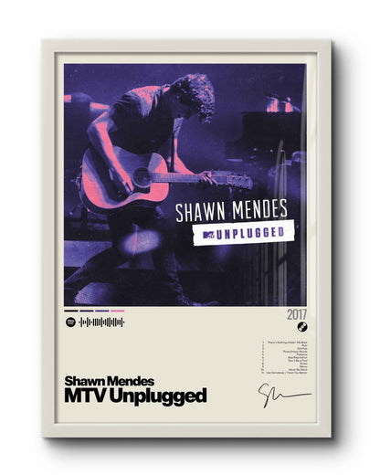 Quadro: MTV Unplugged (2017) by Shawn Mendes - Quadraê