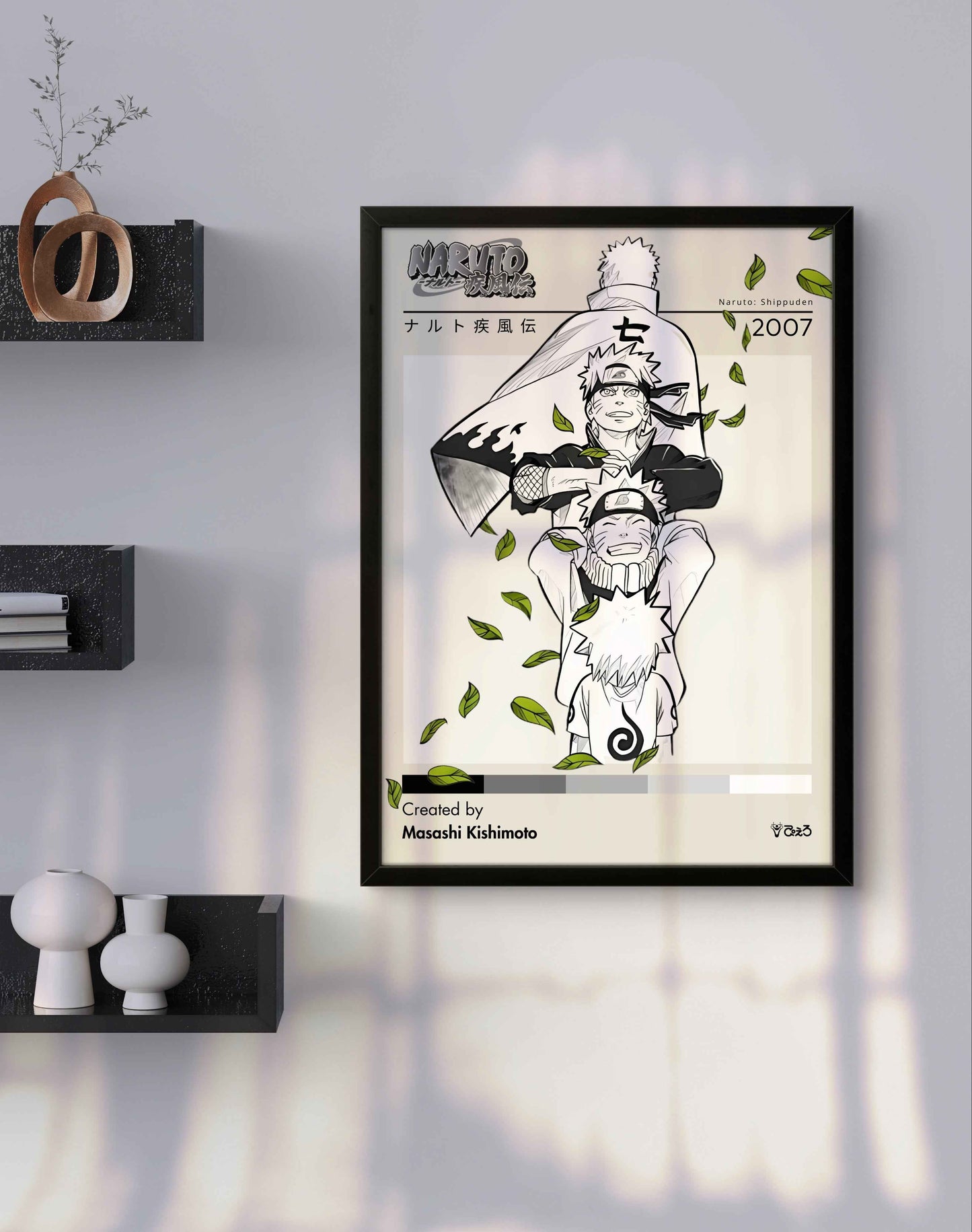 Quadro: Naruto Shippuden (2007) v2