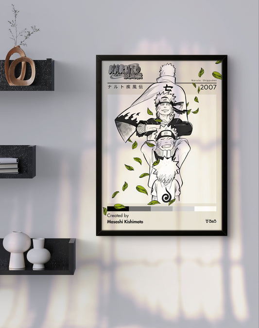Quadro: Naruto Shippuden (2007) v2 - Quadraê