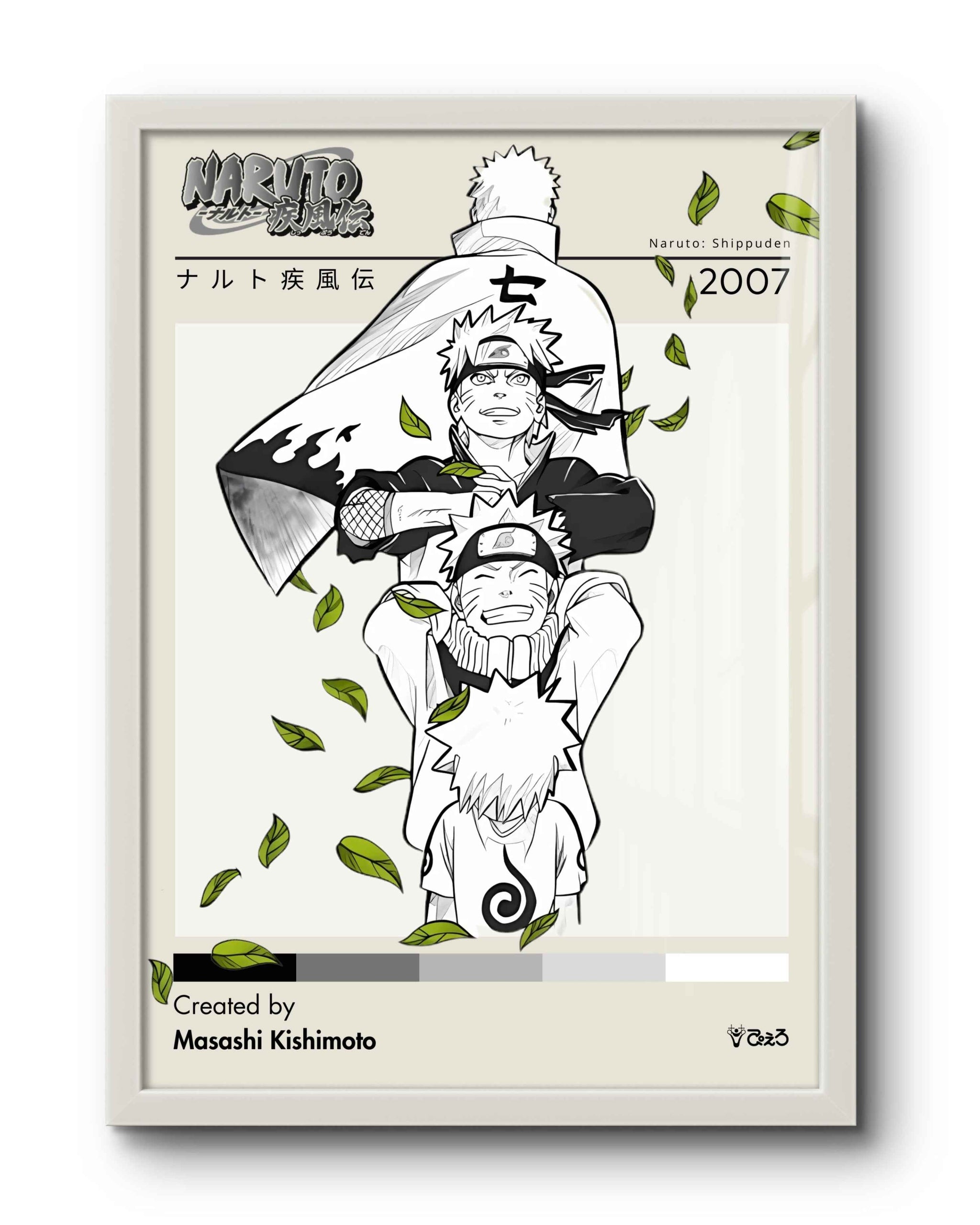 Quadro: Naruto Shippuden (2007) v2