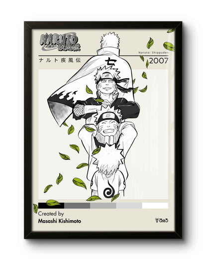 Quadro: Naruto Shippuden (2007) v2
