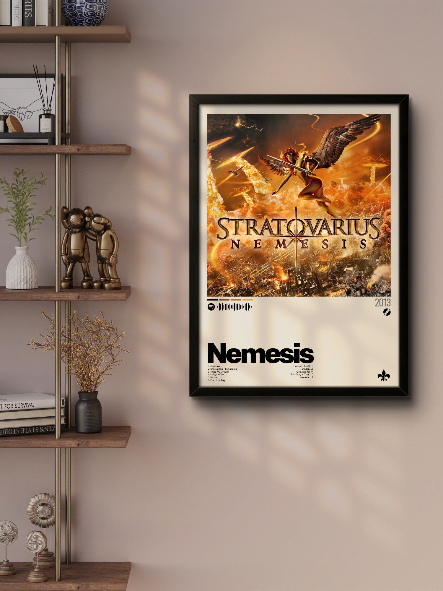 Quadro: Nemesis (2013) by Stratovarius - Quadraê