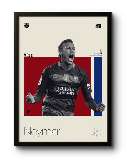 Quadro: Neymar Jr. (FCB)