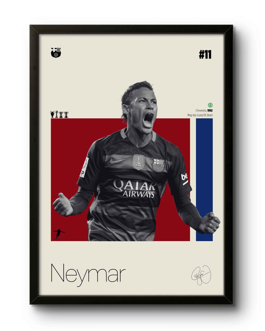 Quadro: Neymar Jr. (FCB)