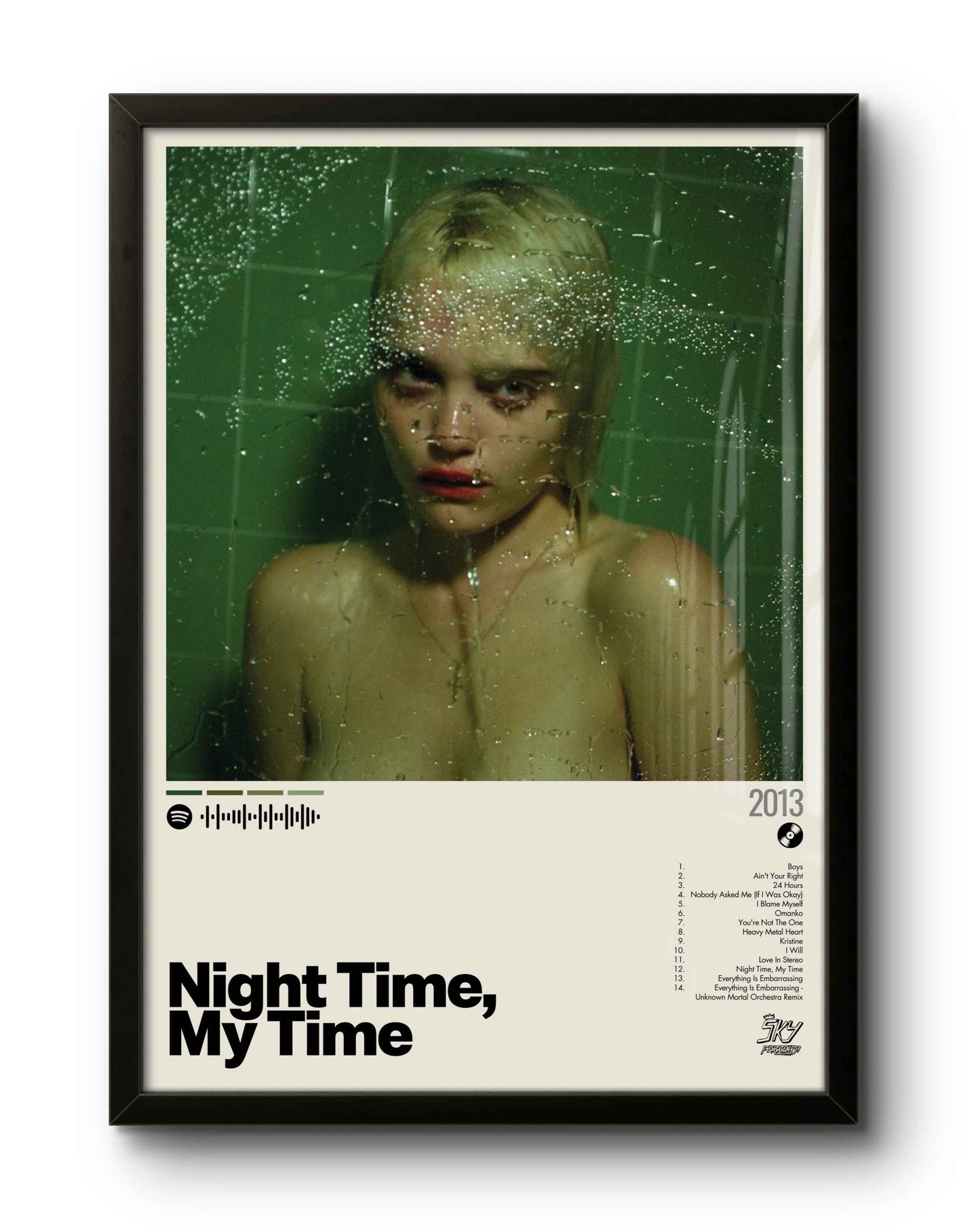 Quadro: Night Time, My Time (2013) by Sky Ferreira