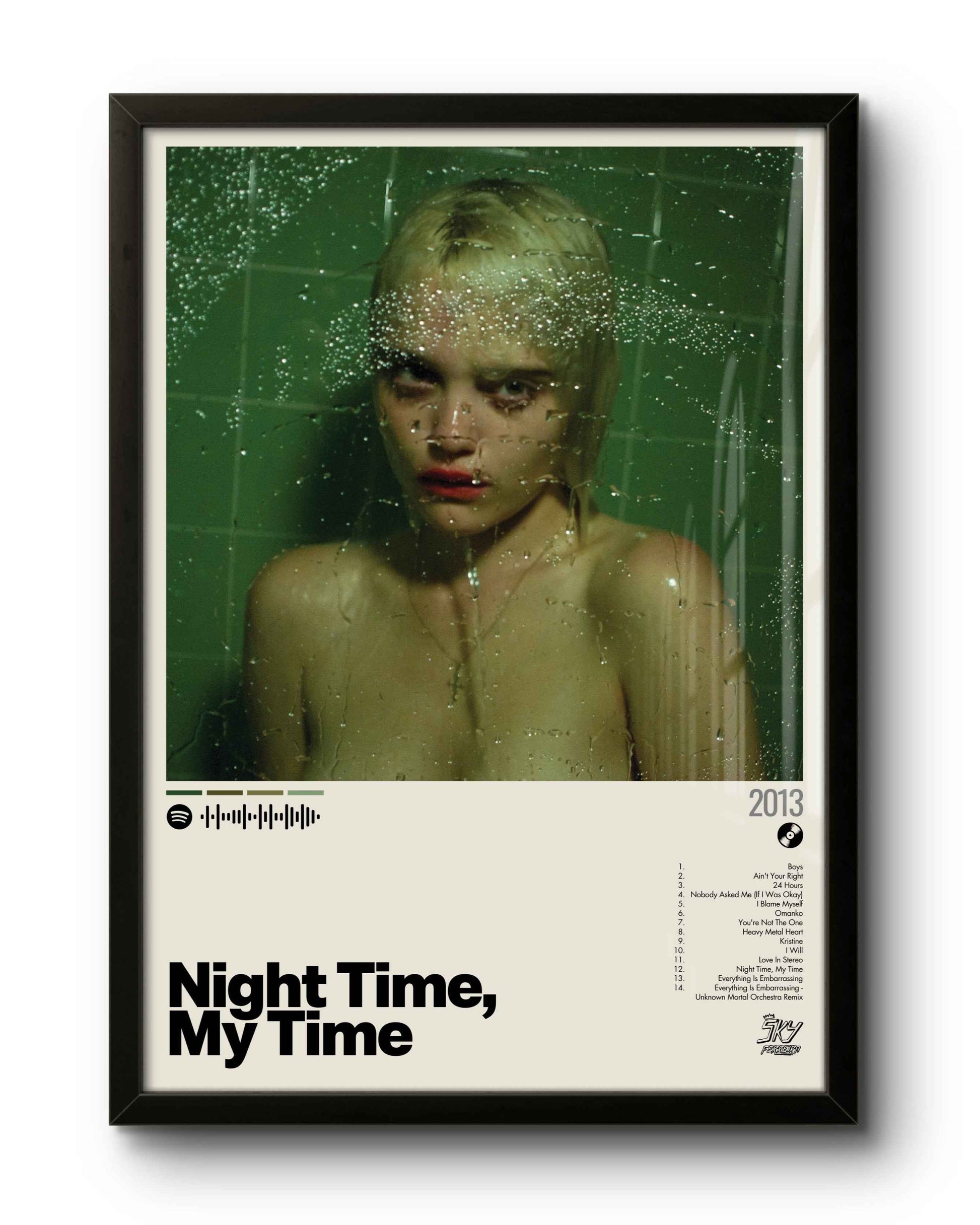 Quadro: Night Time, My Time (2013) by Sky Ferreira