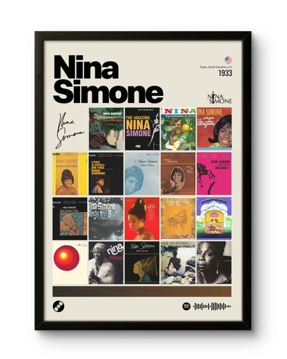 Quadro: Nina Simone / Discografia (1933)
