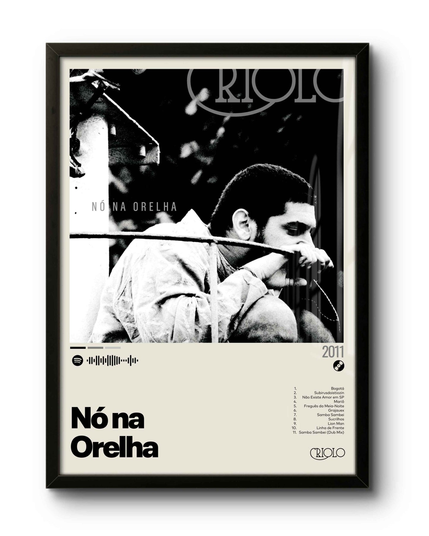 Quadro: Nó na Orelha (2011) por Criolo