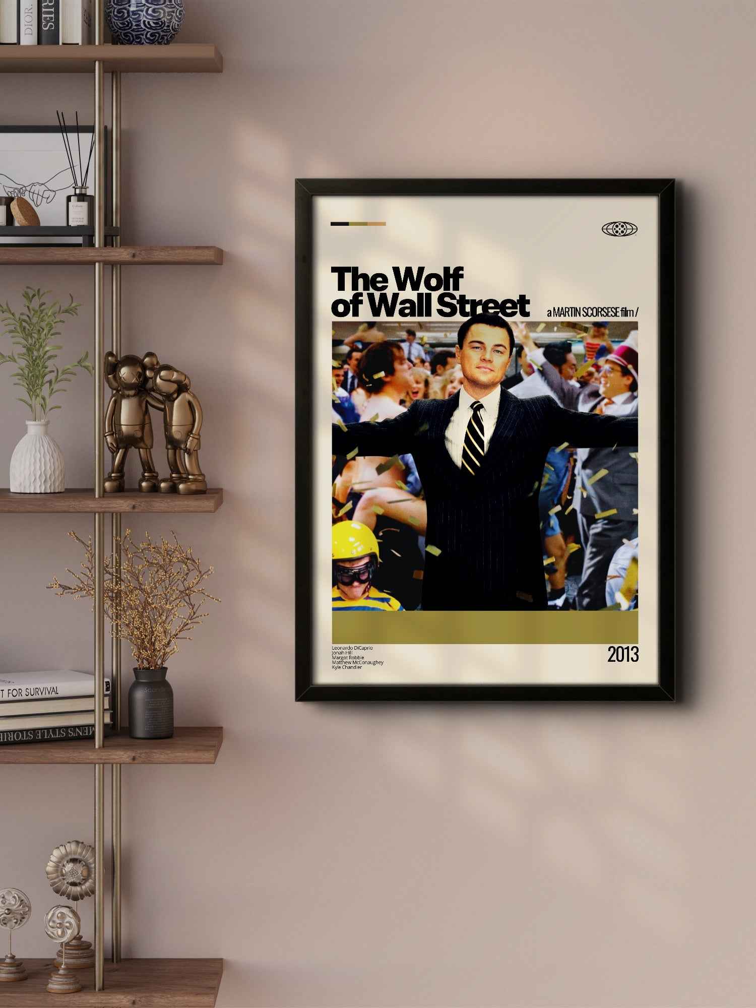 Quadro: O Lobo de Wall Street (2013) v3 - Quadraê