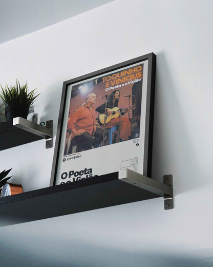 Quadro: O Poeta e o Violão (1975) por Toquinho e Vinícius de Moraes - Quadraê