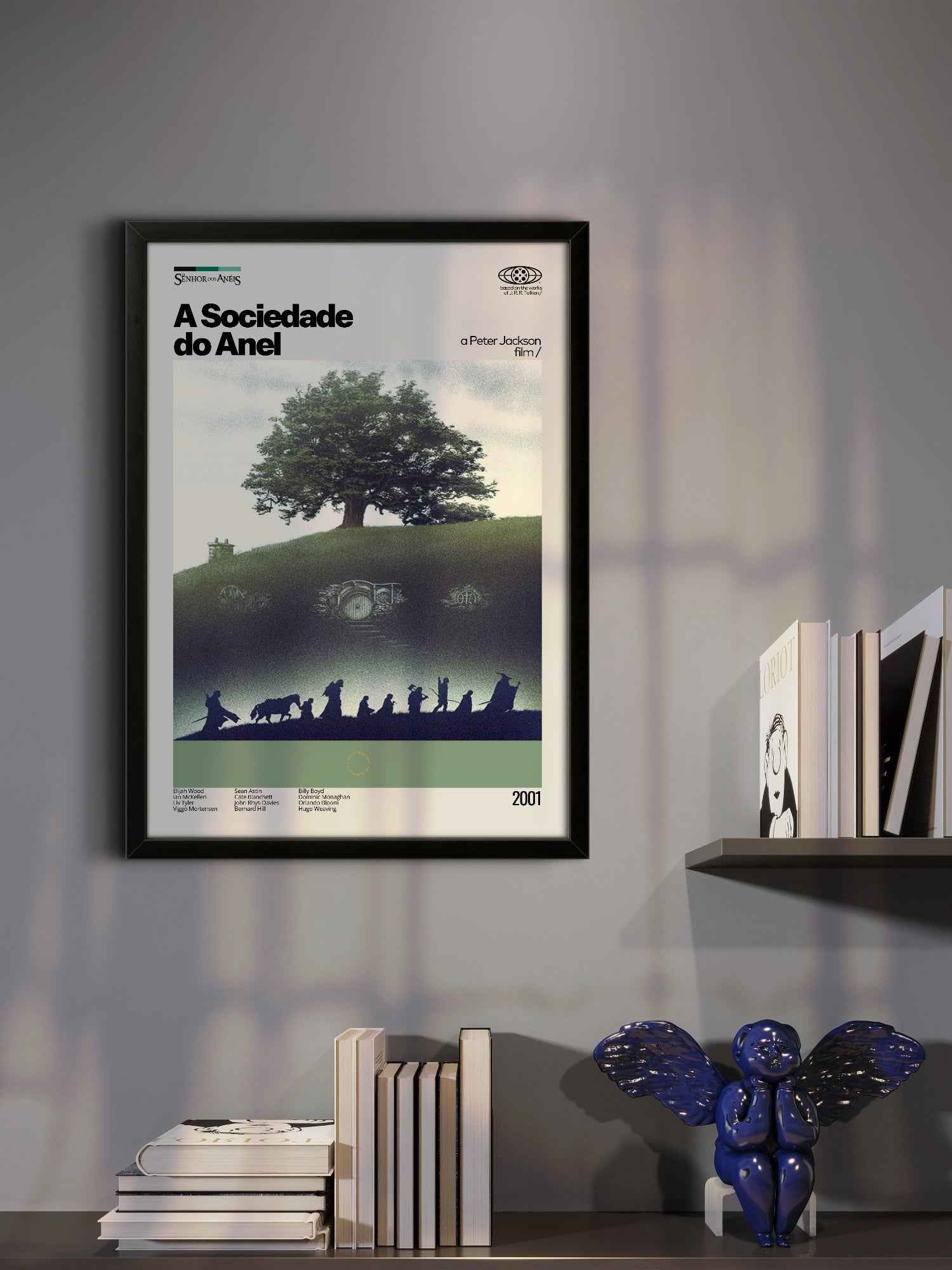 Quadro: O Senhor dos Anéis / A Sociedade do Anel (2001) v3