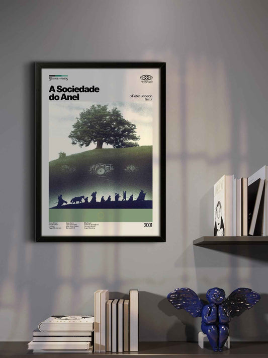 Quadro: O Senhor dos Anéis / A Sociedade do Anel (2001) v3