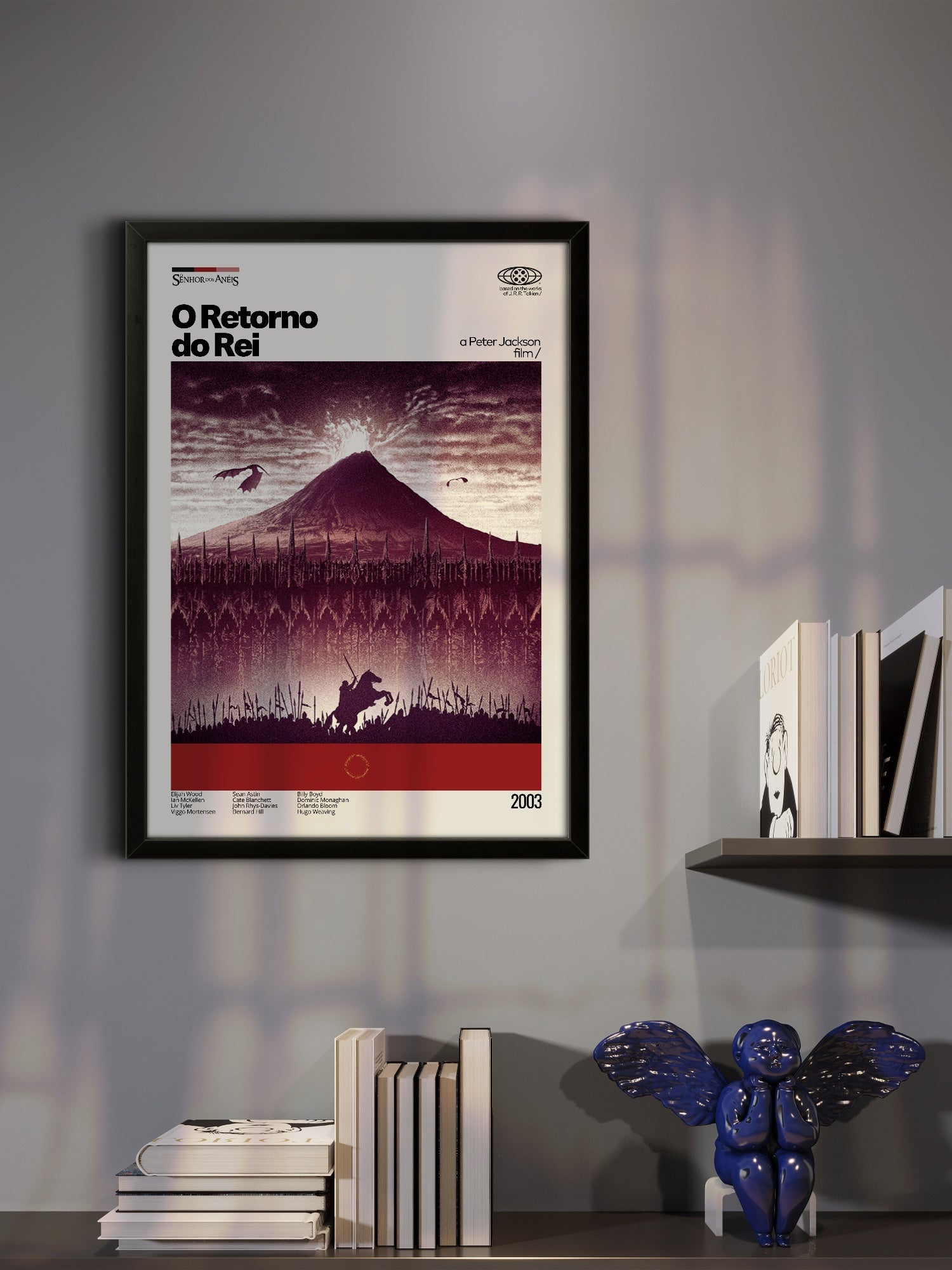 Quadro: O Senhor dos Anéis / O Retorno do Rei (2003) v3 - Quadraê