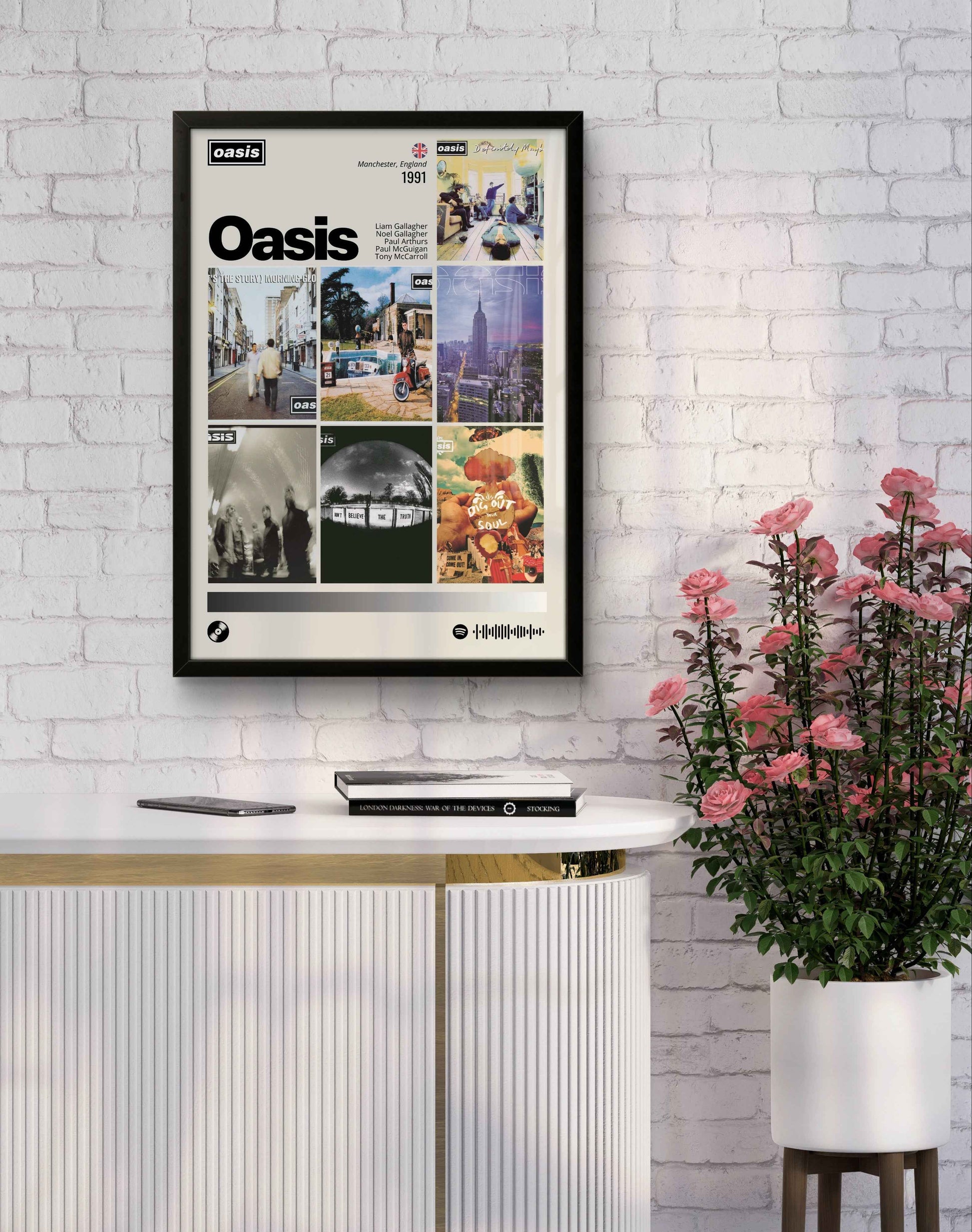 Quadro: Oasis / Discografia (1991)