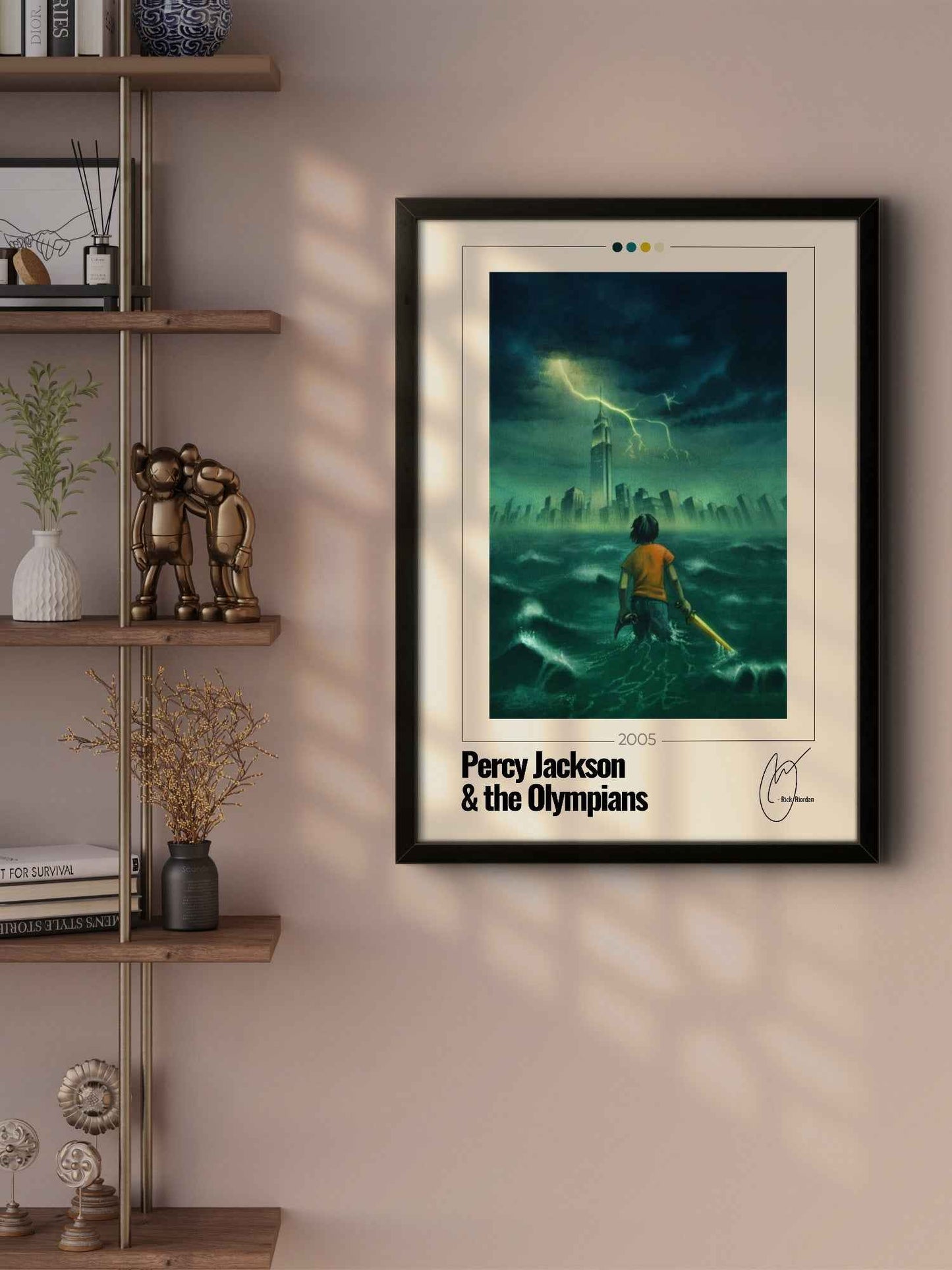 Quadro: Percy Jackson & Os Olimpianos (2005) by Rick Riordan