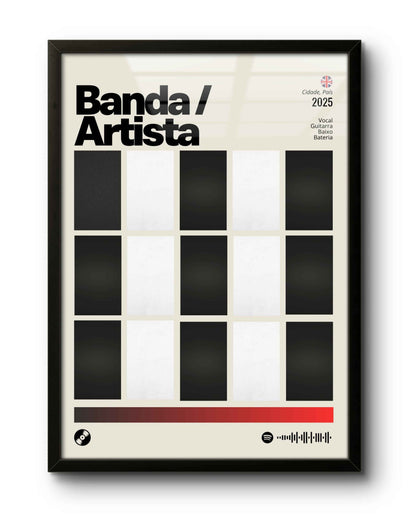 Quadro: PERSONALIZE Discografia (2025)