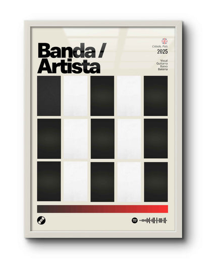 Quadro: PERSONALIZE Discografia (2025)