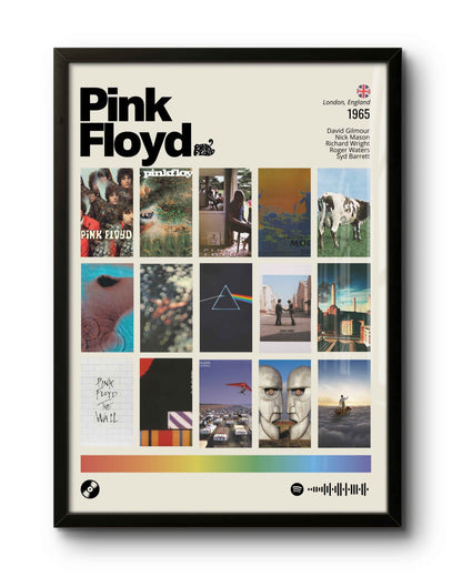 Quadro: Pink Floyd / Discografia (1965)