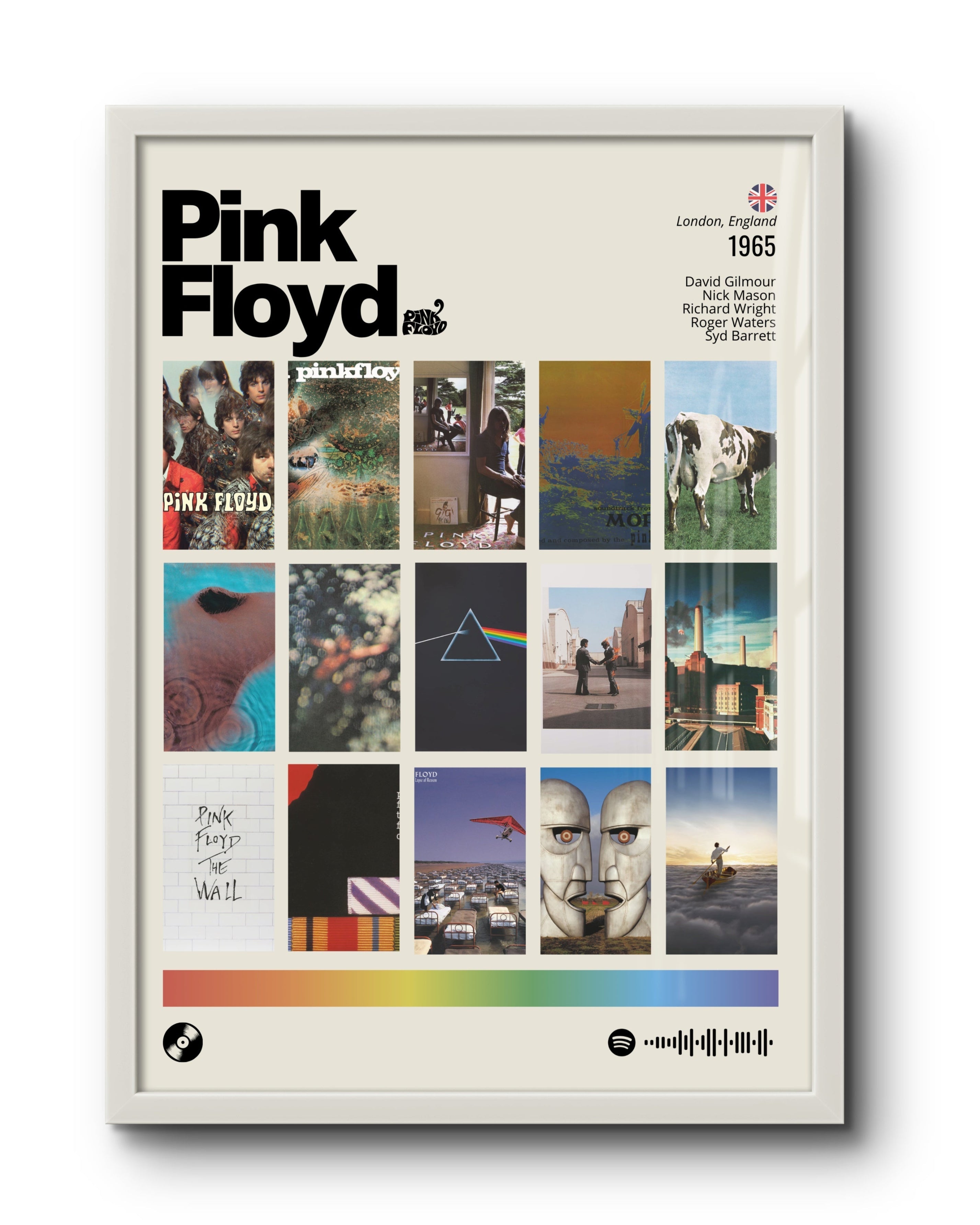 Quadro: Pink Floyd / Discografia (1965) - Quadraê