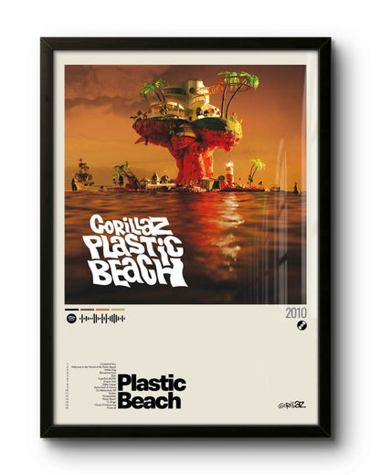 Quadro: Plastic Beach (2010) by Gorillaz