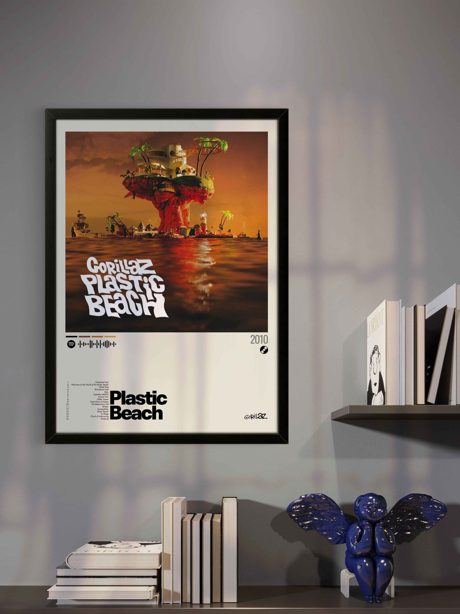 Quadro: Plastic Beach (2010) by Gorillaz